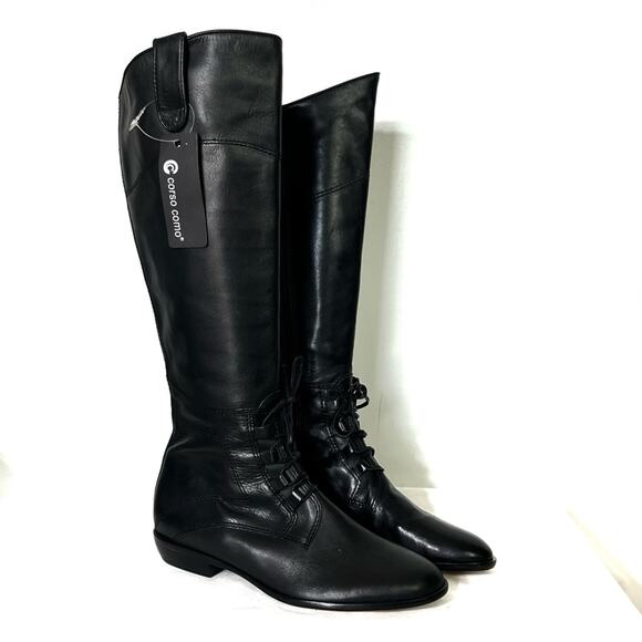 Corso Como Women's Sheffield Knee- High Black Boot Size 6 NWT - Picture 1 of 8